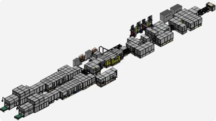 BMA/BSA 조립라인 3D 모델